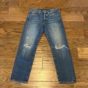 Outerknown Fillmore Boyfriend High Rise Size 25